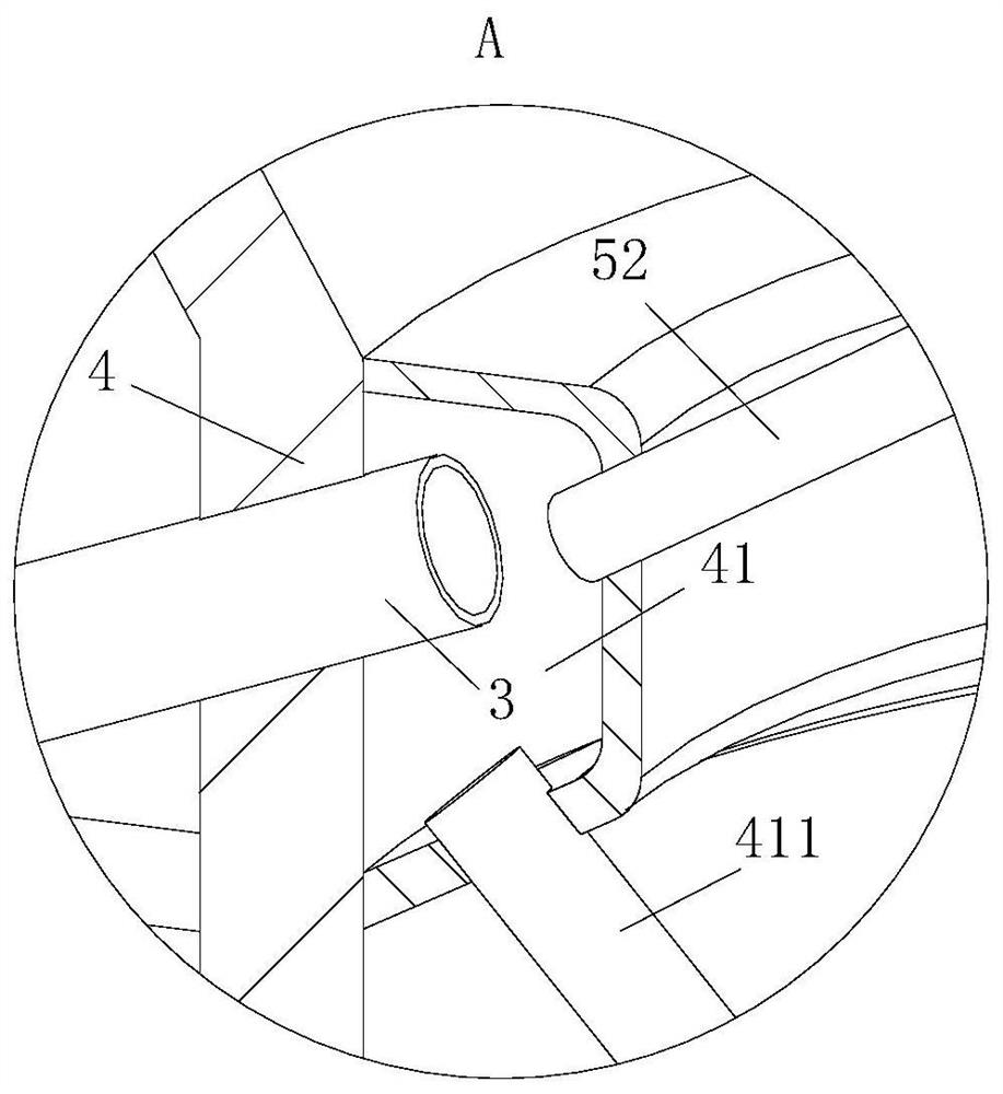 Small-fall type low-energy-consumption jet flow oxygenation aeration device