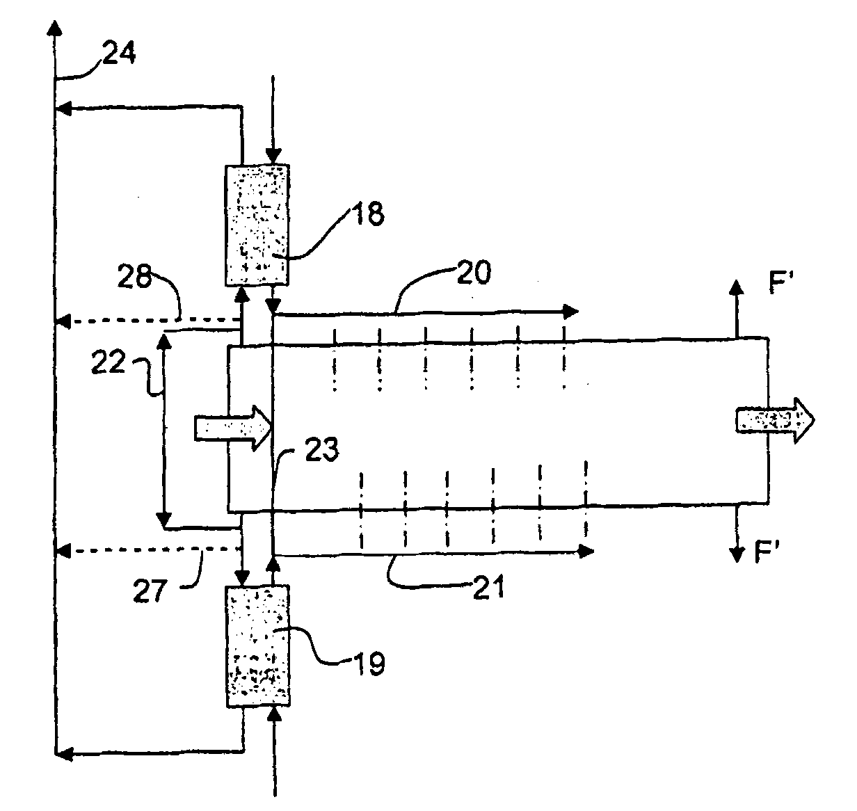 Glass melting furnace