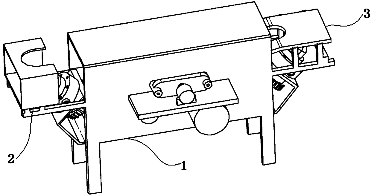 Bearing finished product rotary cleaning device