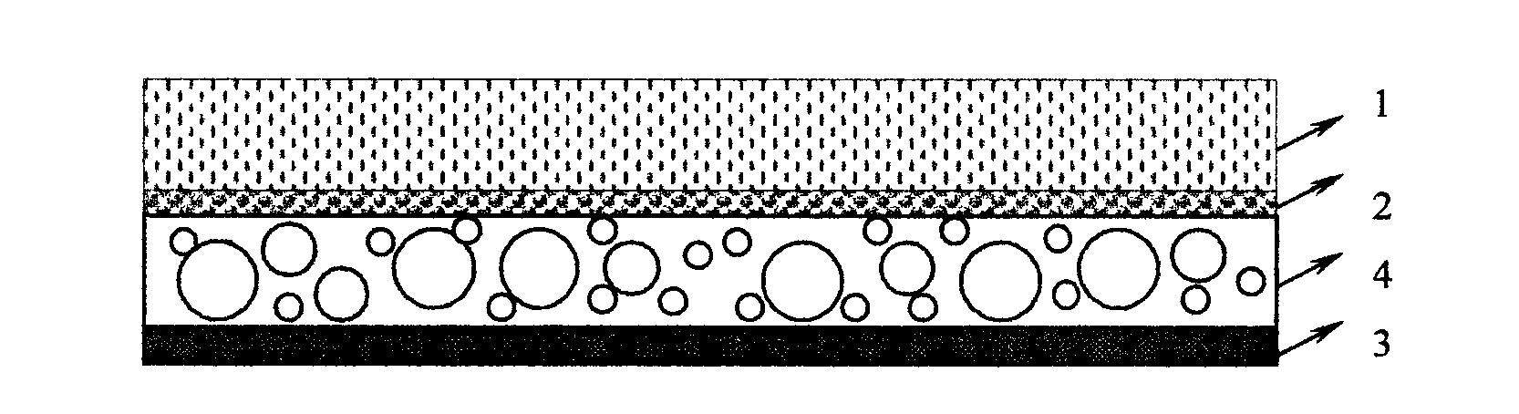 Efficient sound insulation material and manufacturing method thereof