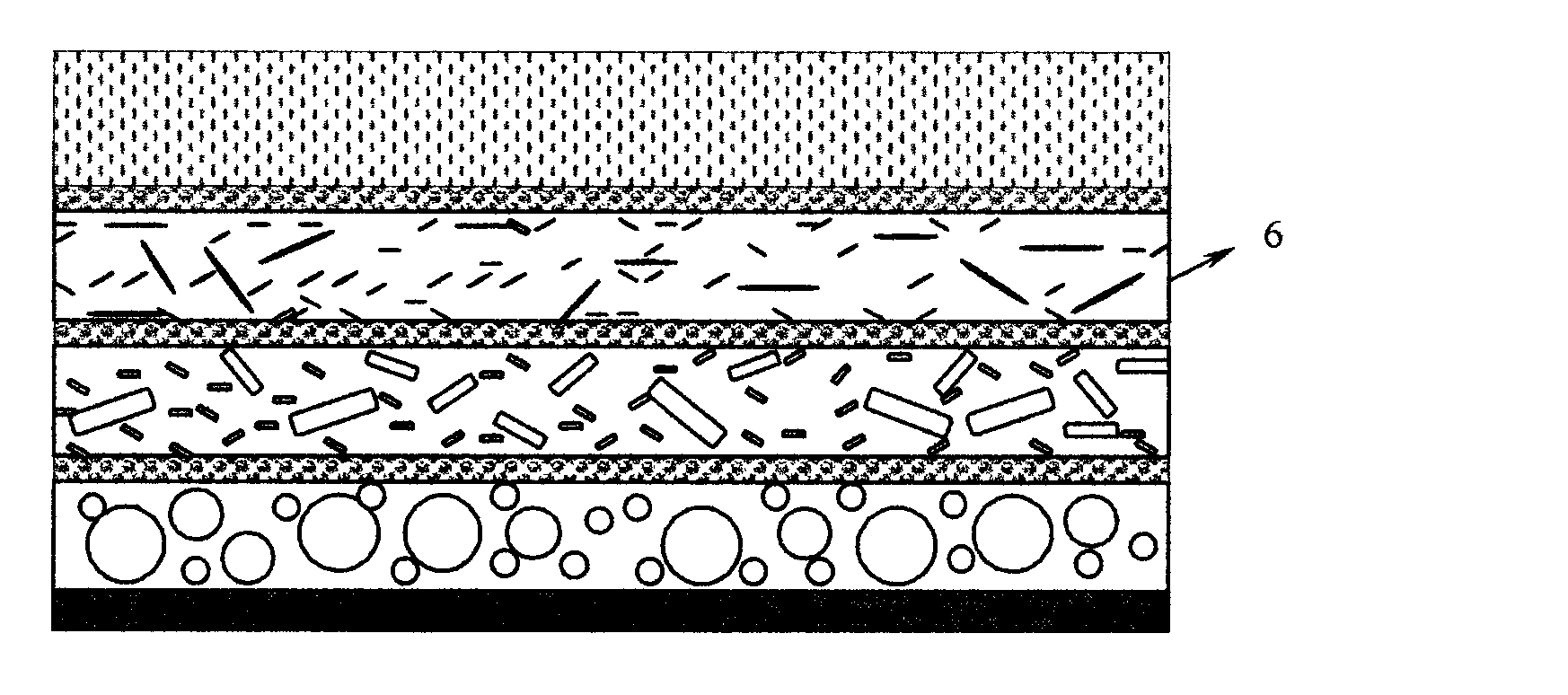 Efficient sound insulation material and manufacturing method thereof