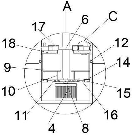 A self-cleaning mechanism based on computer artificial intelligence equipment