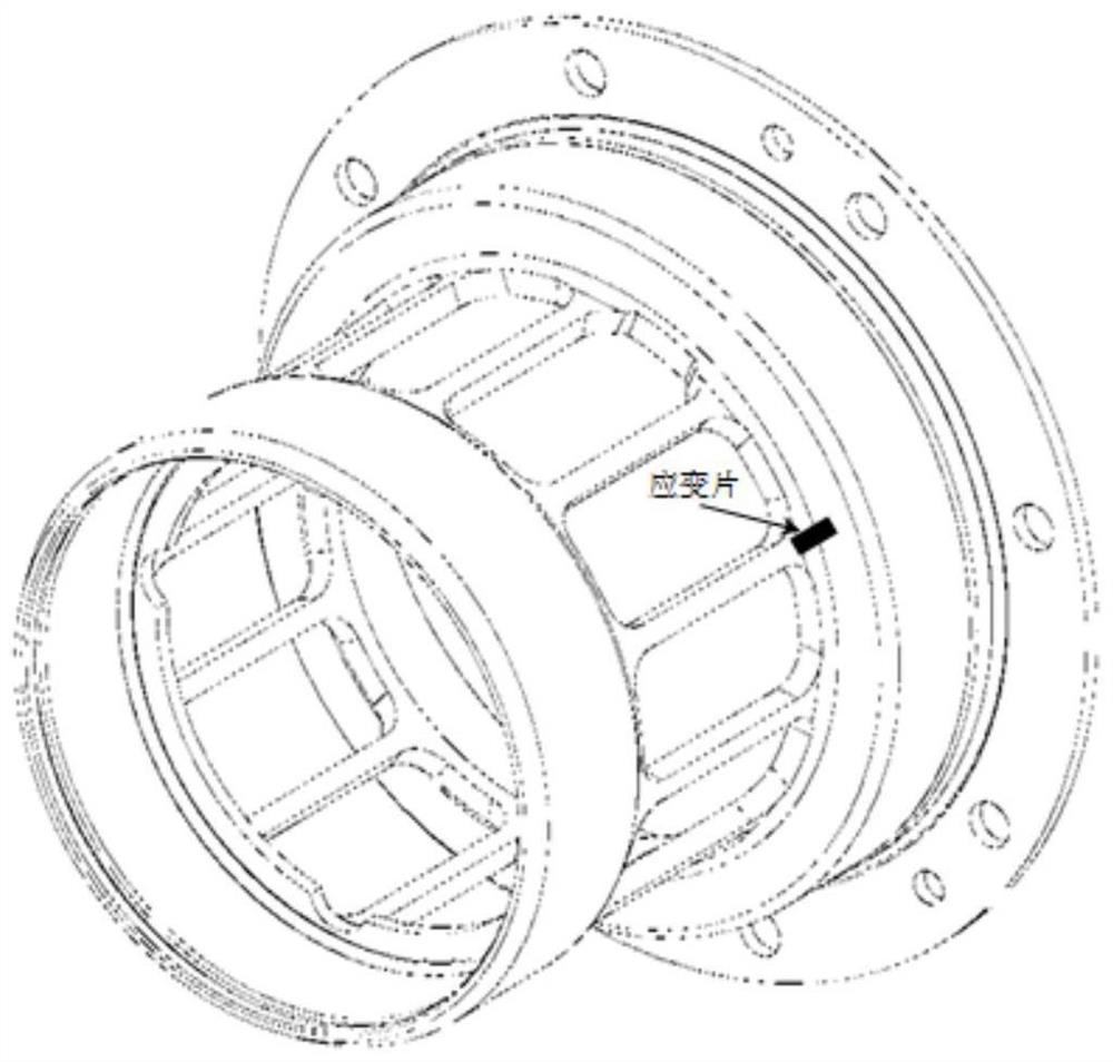 Method and system for selecting whole engine vibration measuring points