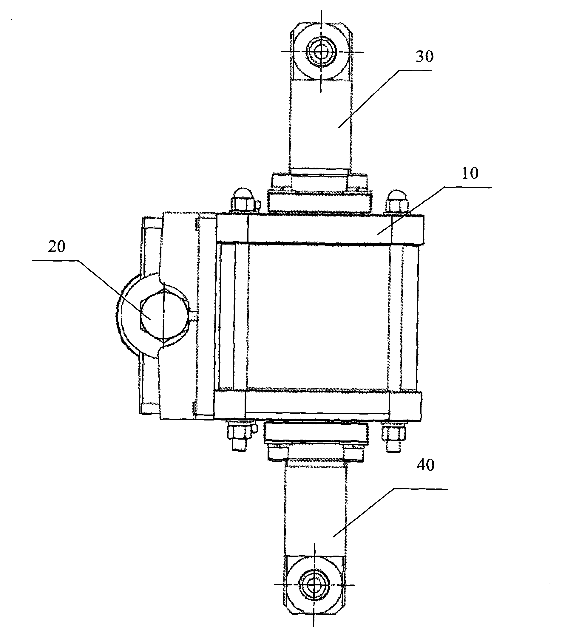 Double-acting piston pneumatic pump