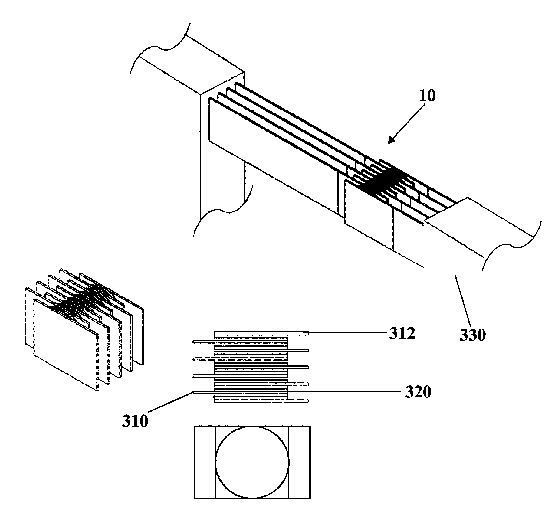 Fork Configuration Dampers and Method of Using Same