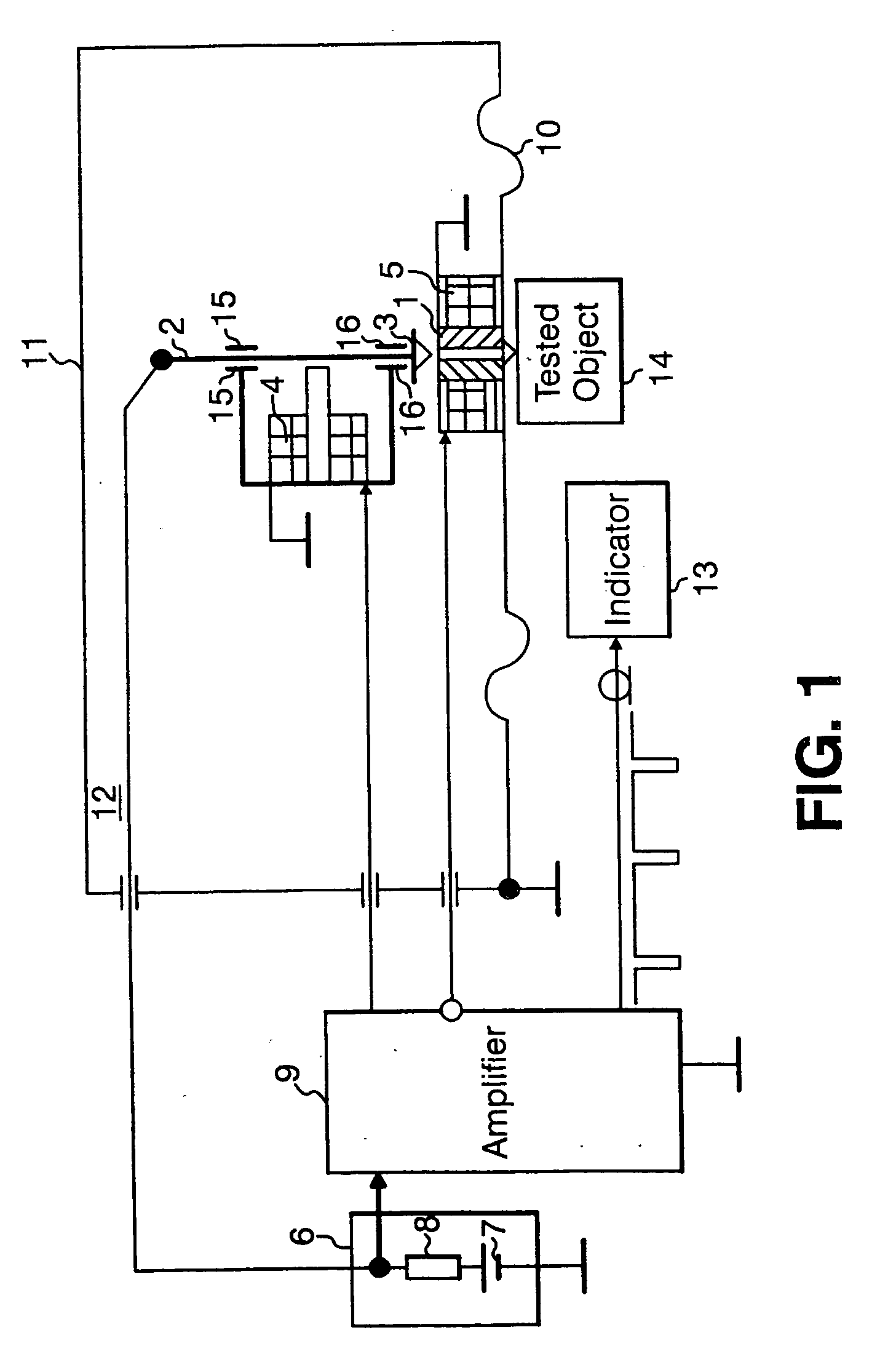Micromovement measuring device and method of movement process conversion to an electric signal