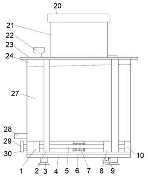 Separation equipment convenient to maintain and used for heparin sodium processing and method