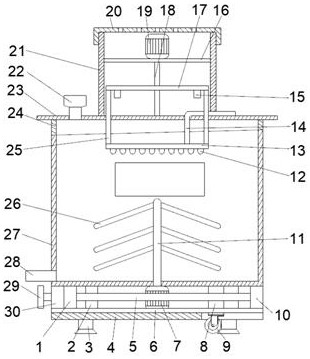 Separation equipment convenient to maintain and used for heparin sodium processing and method