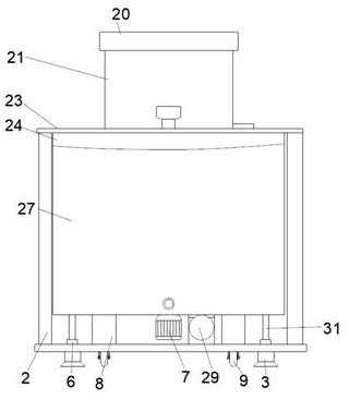 Separation equipment convenient to maintain and used for heparin sodium processing and method