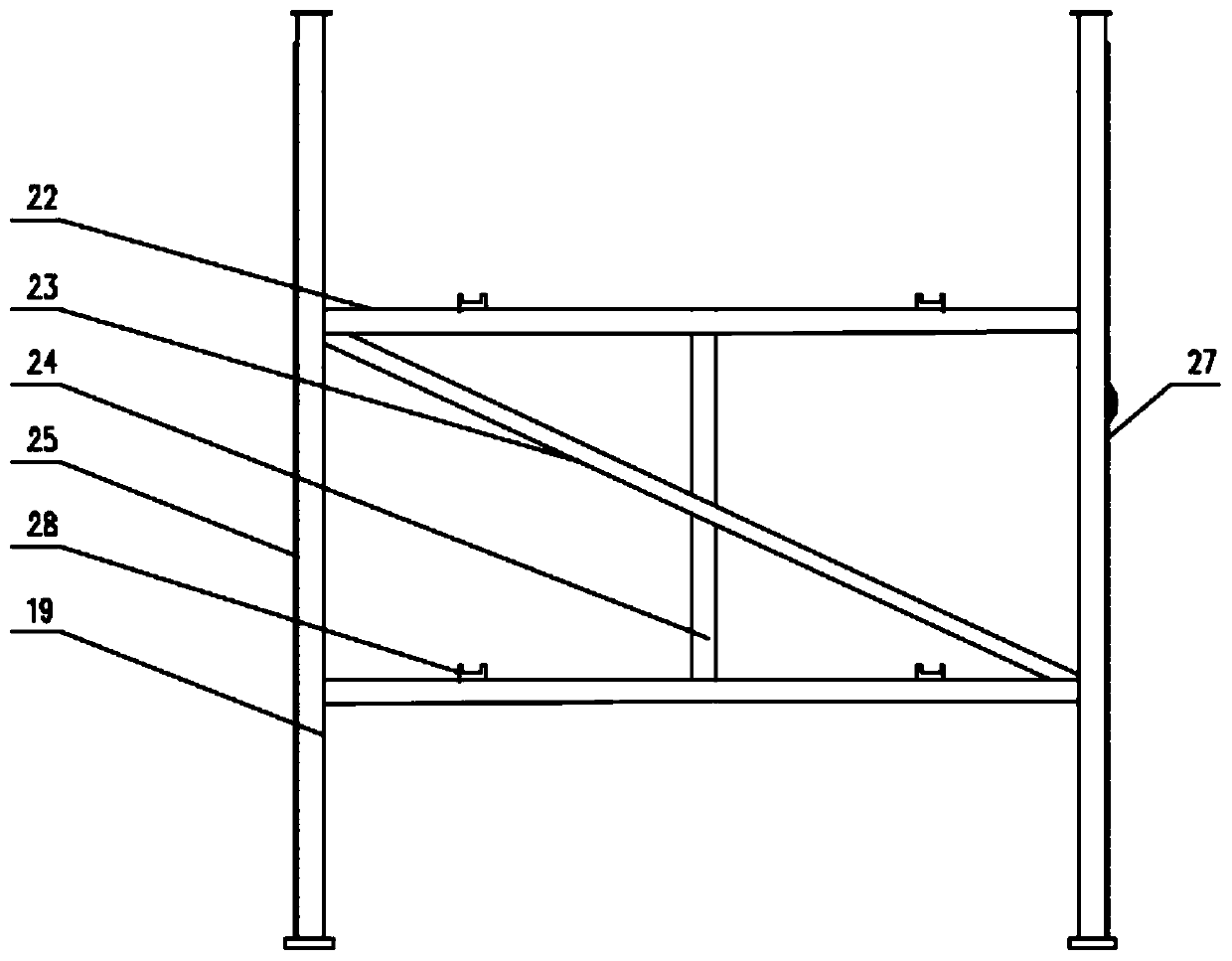 Split type spiral coiled type double-pipe heat exchanger