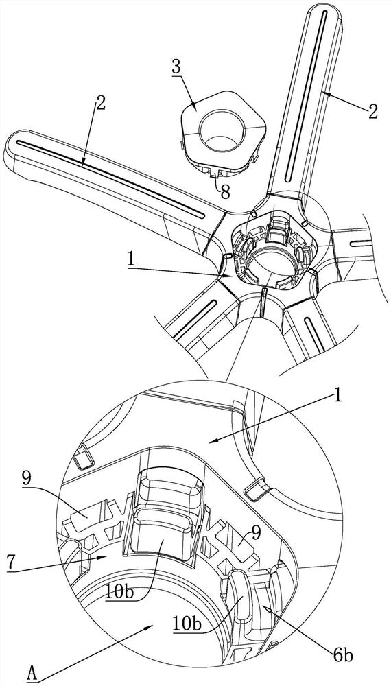 Chair leg packaging and using method