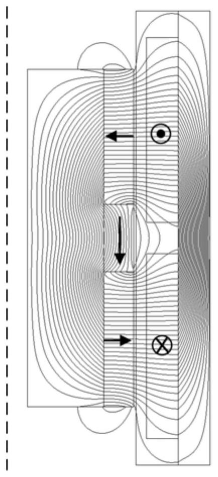 Integrated hydraulic pump directly driven by slotless moving magnet type linear oscillation motor