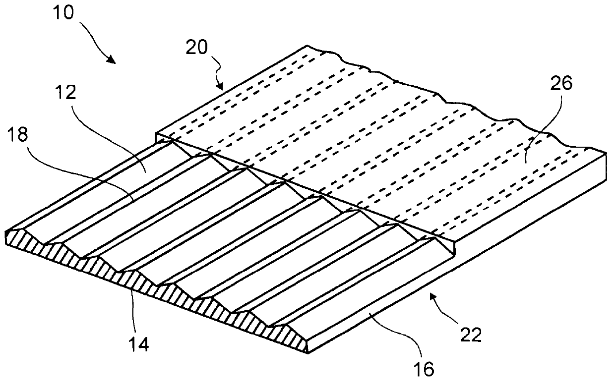 Process for producing pre-tin-plated connectors for pv cells and metal foil having a groove structure running in one direction