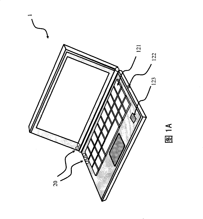 Electronic device, control system and method for controlling light-emitting components thereof