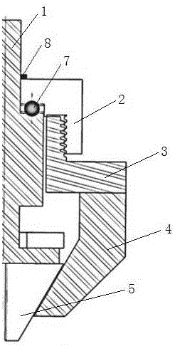 Self-adaptive clamp for superconductive multi-strand wire