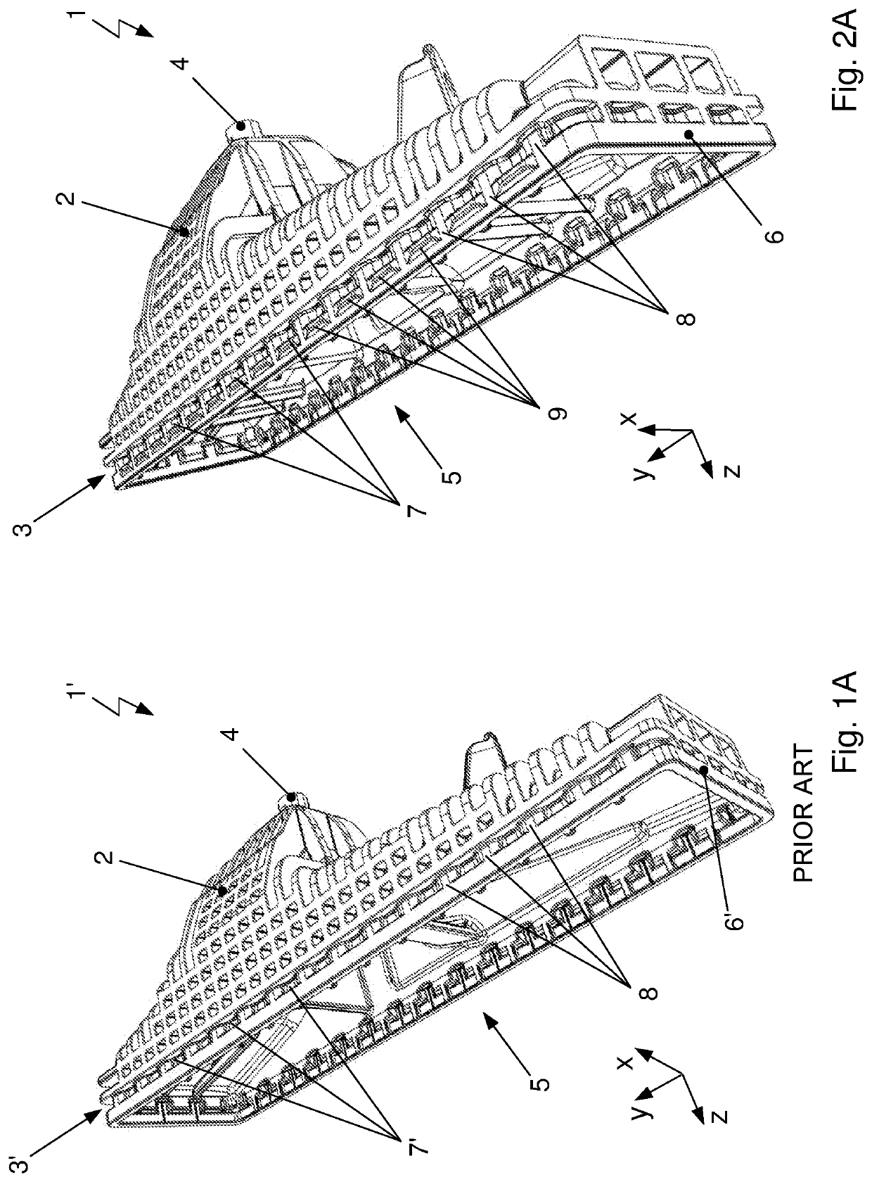 System for connecting housing elements of a device for heat transfer