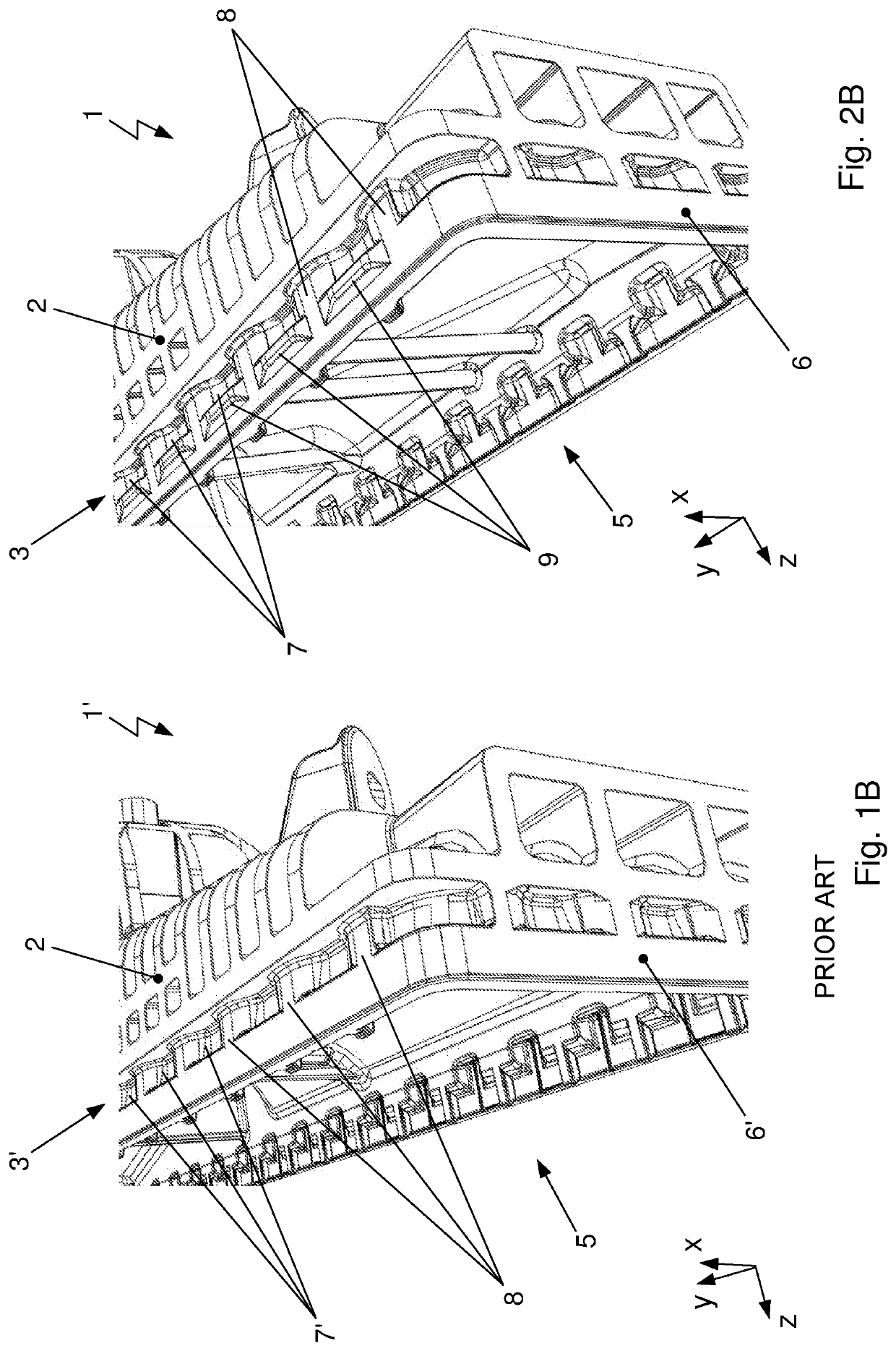 System for connecting housing elements of a device for heat transfer