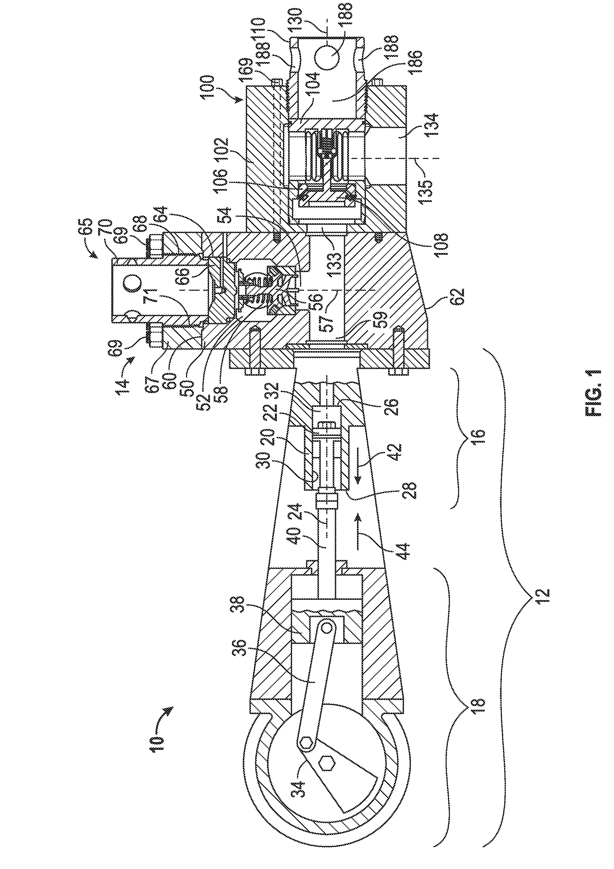 Positive Displacement Pump and Suction Valve Module Therefor