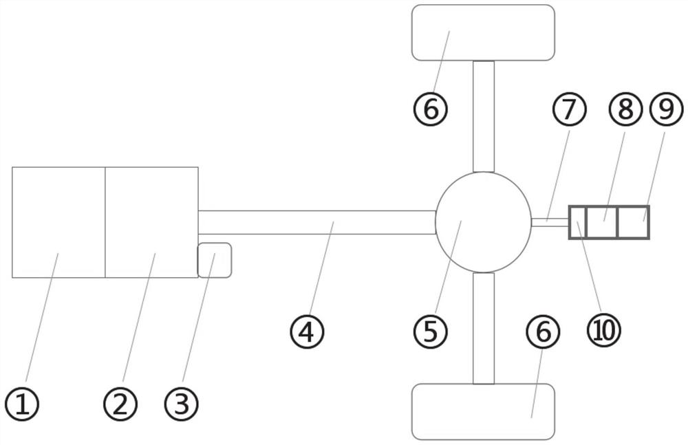 Three-in-one device for realizing low-speed braking energy recovery