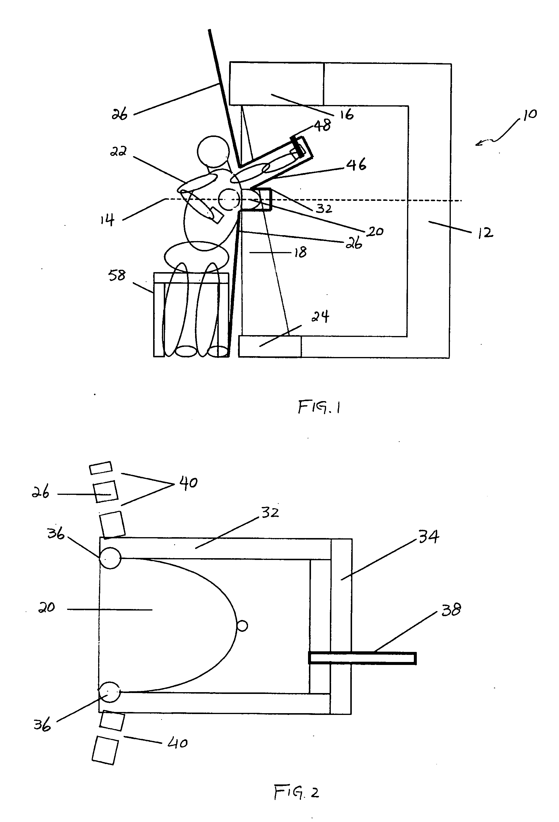 System and method for imaging and treatment of tumorous tissue in breasts using computed tomography and radiotherapy