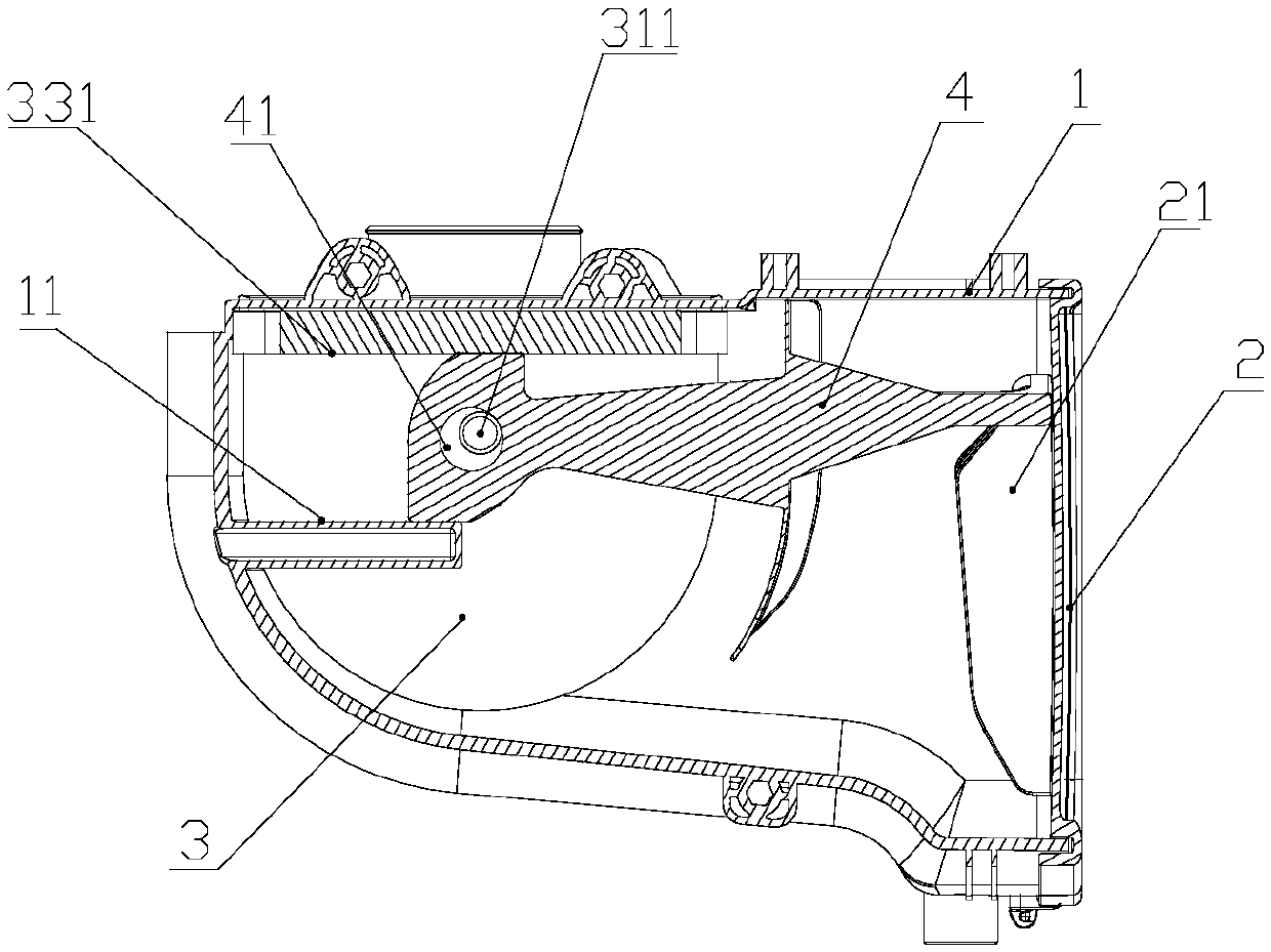 Air filter and its sealing method