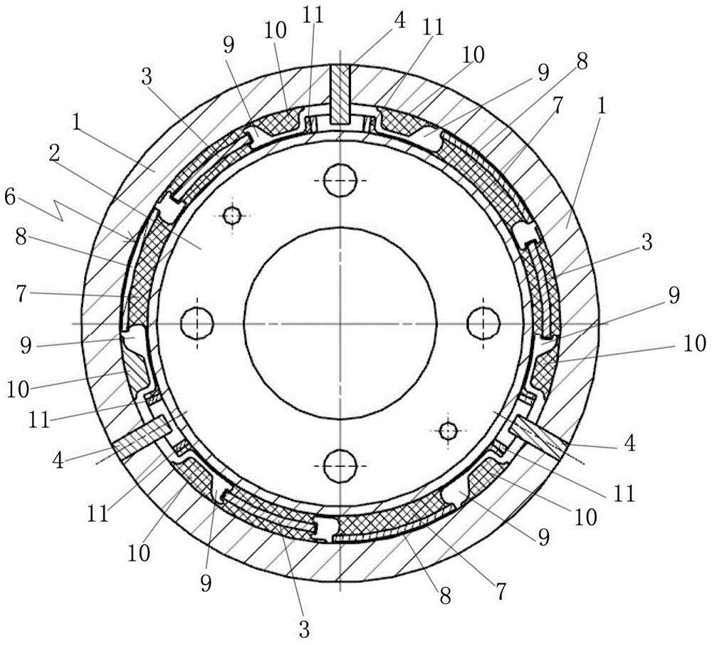 a torsional shock absorber