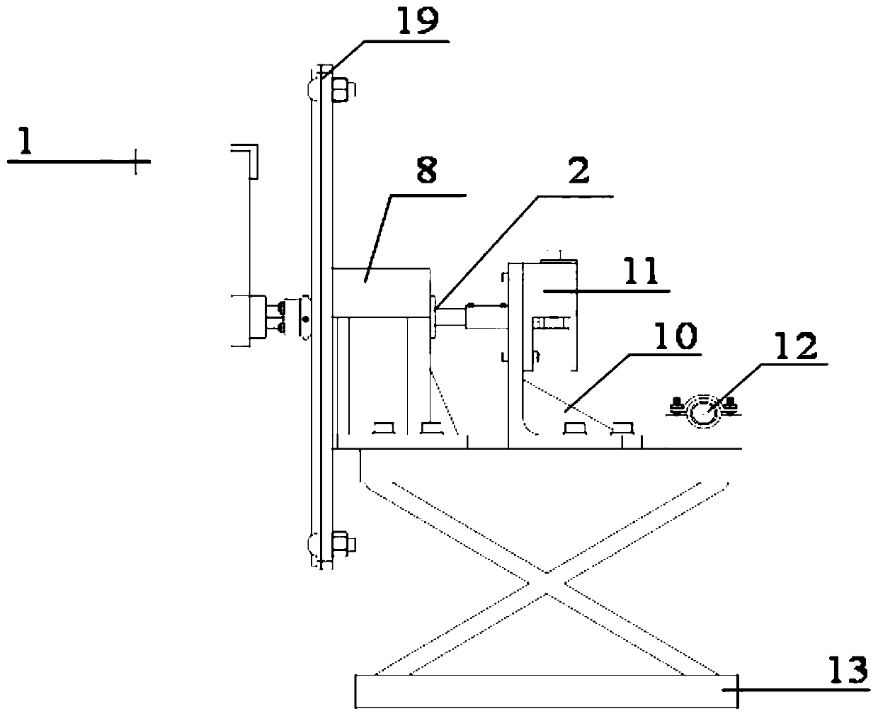 An ultraviolet water sterilizing device using friction to generate electricity