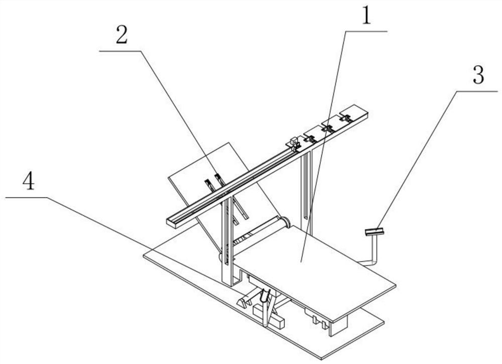 Gynecological examination bed with massage function