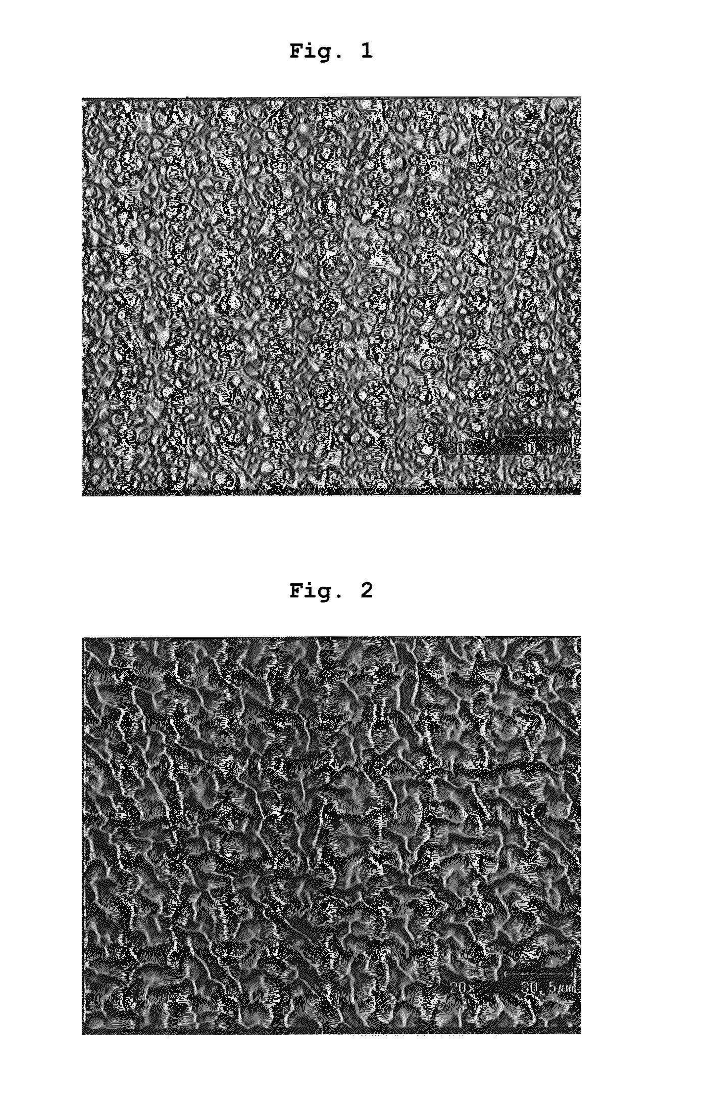 Anti-glare film and process for producing the same