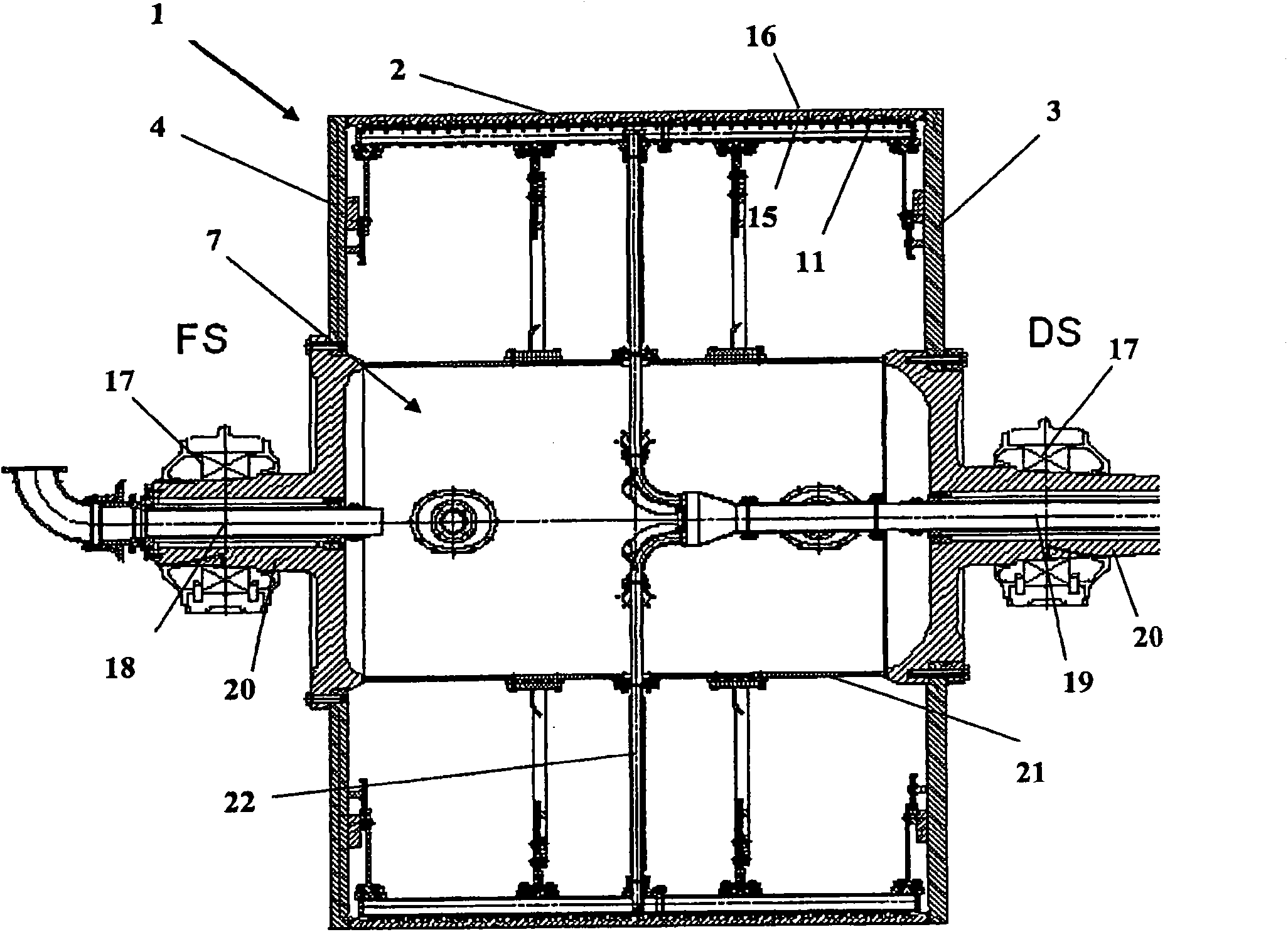 Method for producing a yankee cylinder