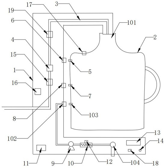 Instant heating intelligent kettle and control method thereof