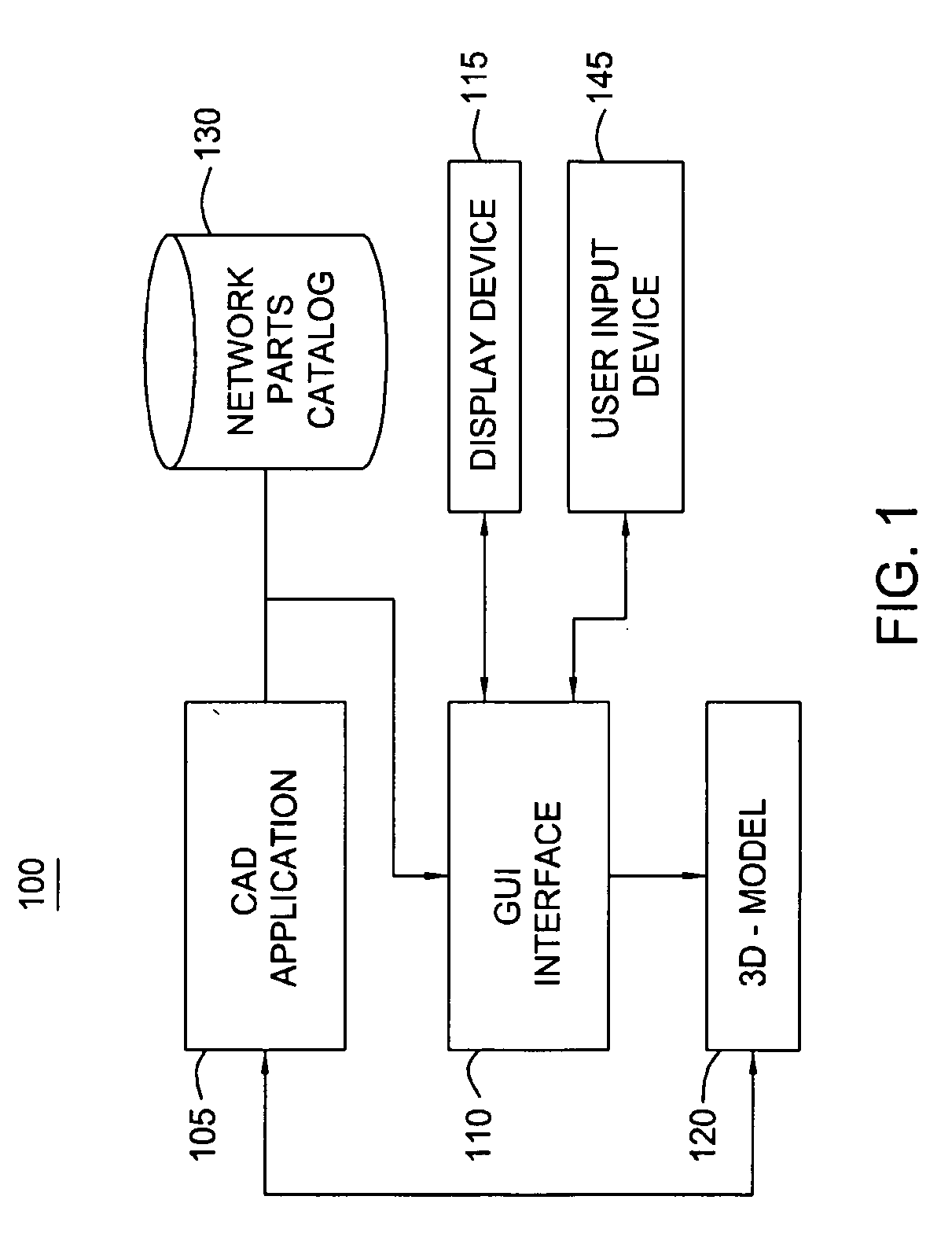 Method for dynamically generating multiple views of three-dimensional models for utility networks