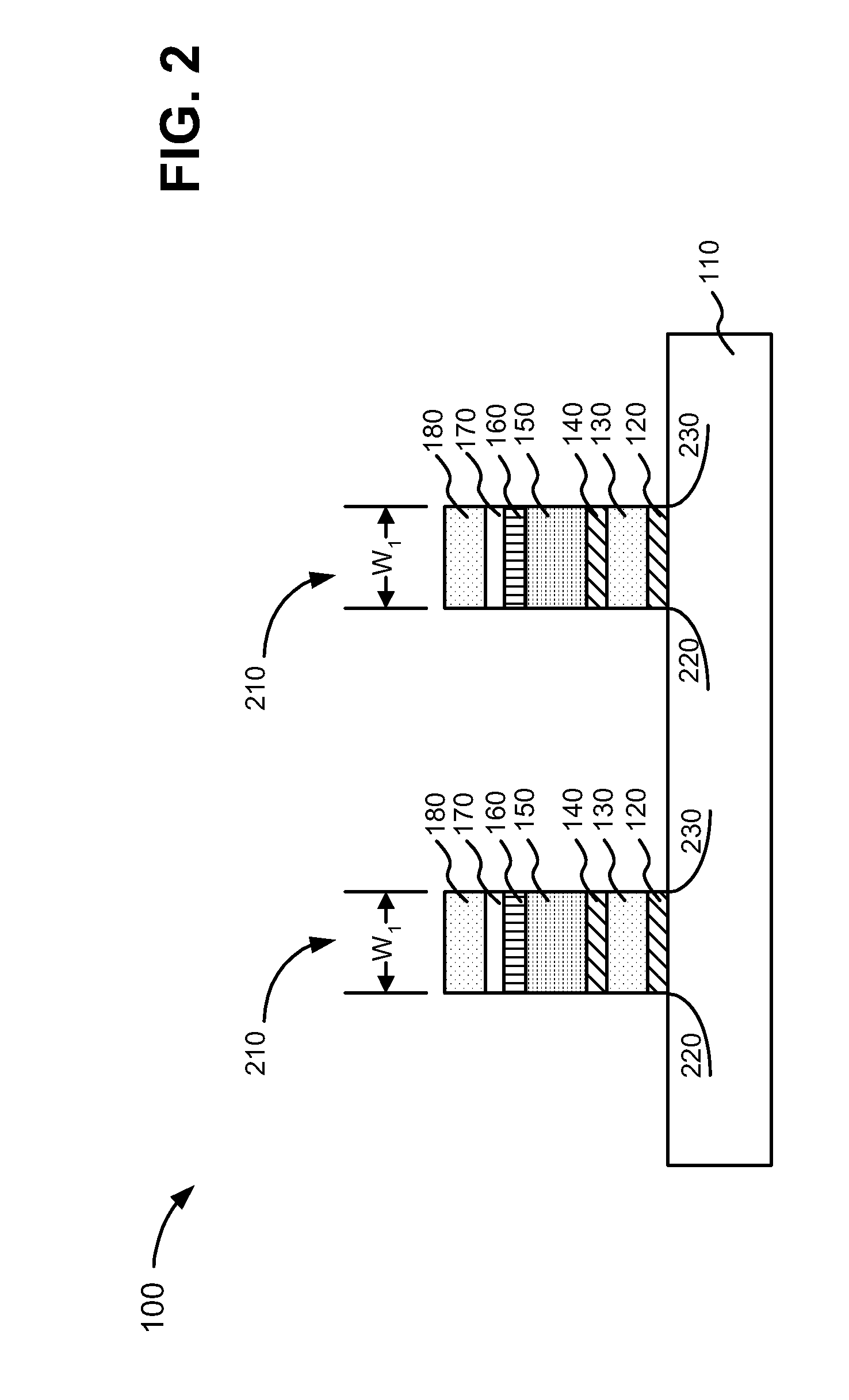 Memory device etch methods