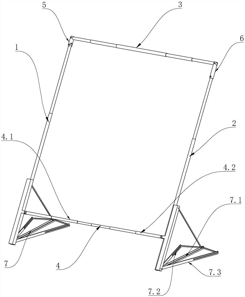 Folding Advertising Stand