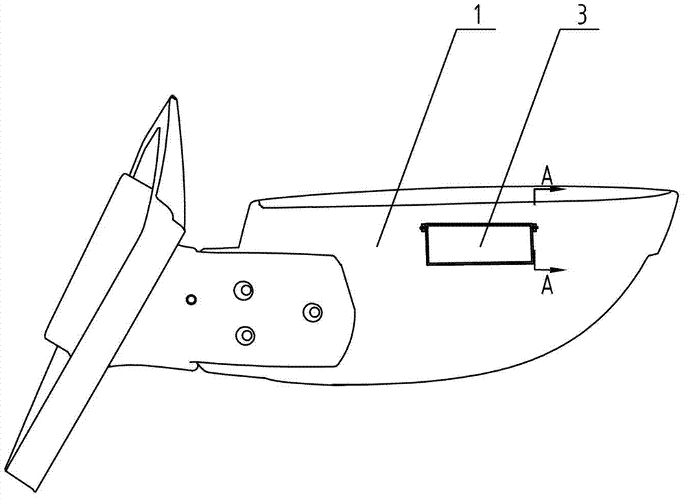 Adjustment mechanism for ground irradiation lamp on rear view mirror outside automobile