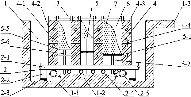 Vertical type assembling die assembly