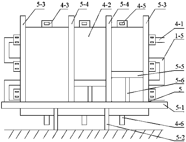 Vertical type assembling die assembly