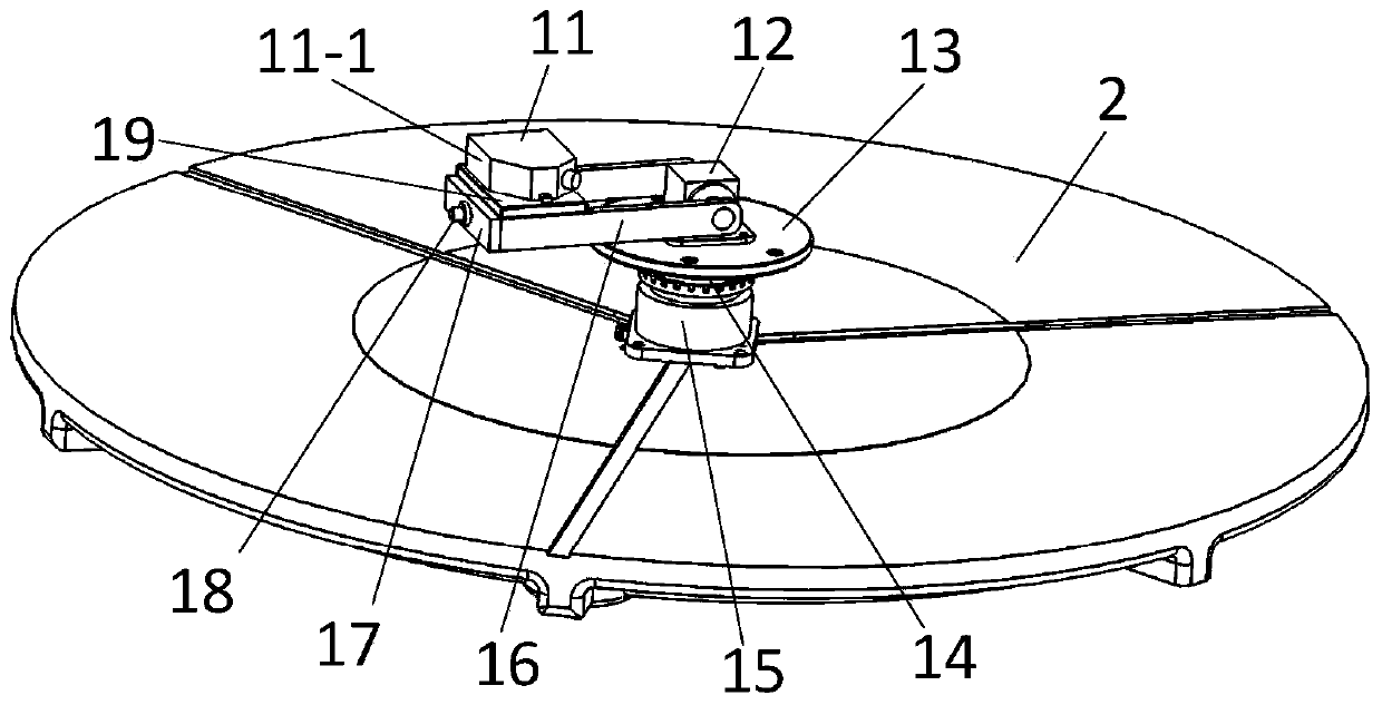 Device and method for static balance detection and weighing of marine propeller