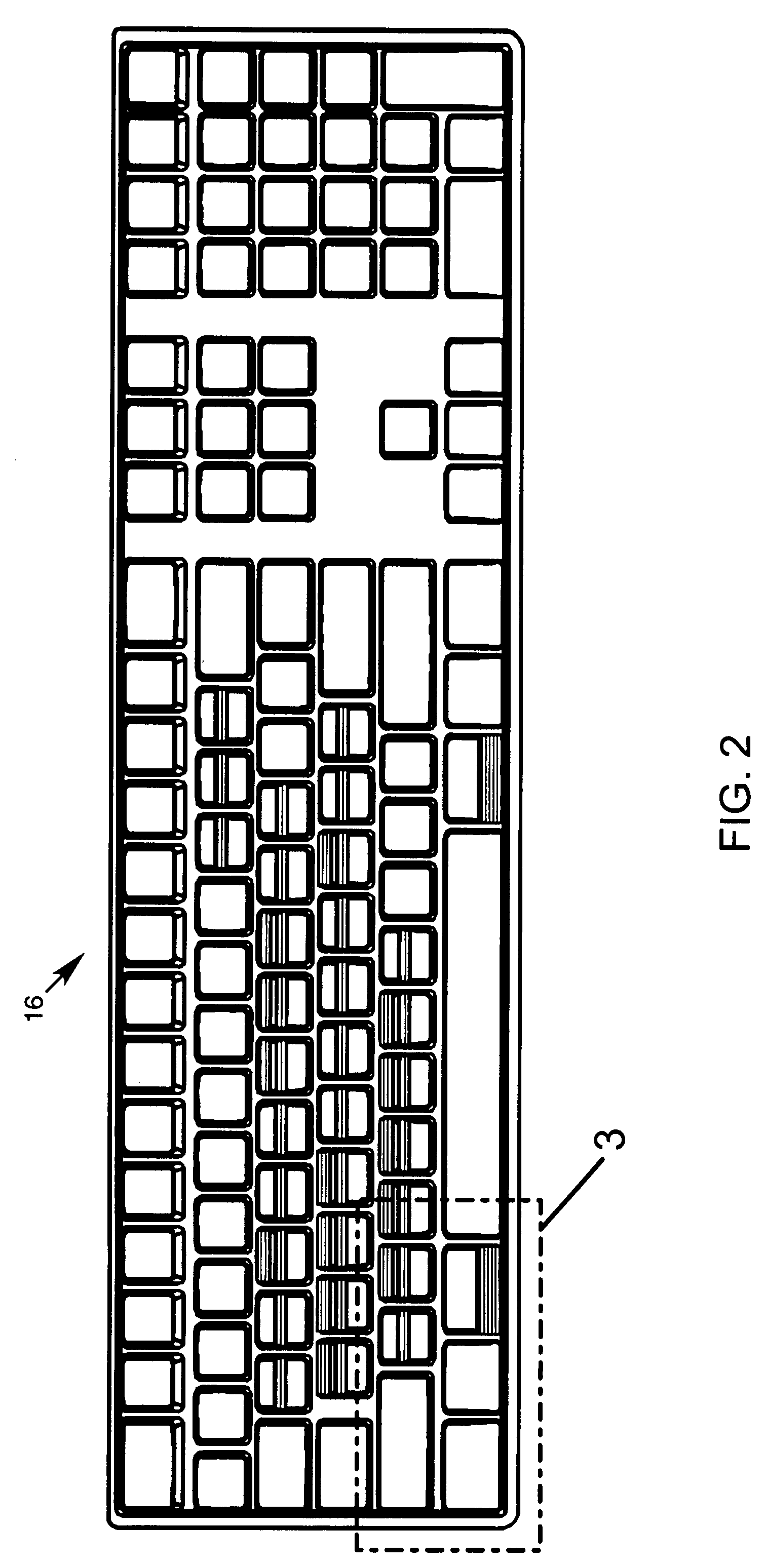 Computer keyboard overlay