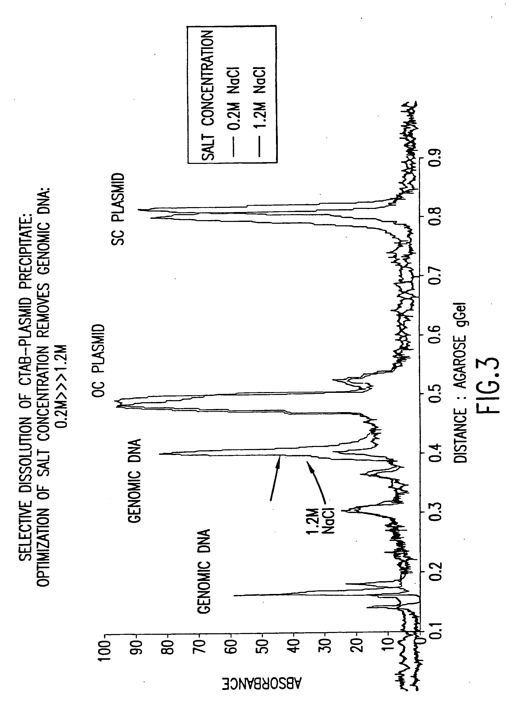 Process for the scaleable purification of plasmid DNA