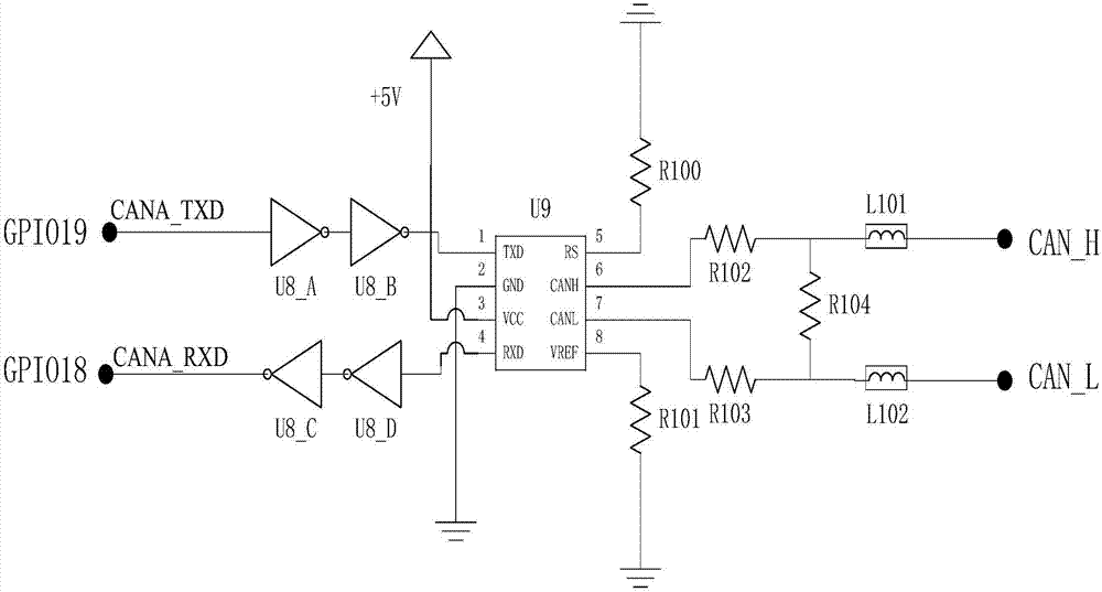 UPS AC parallel control circuit