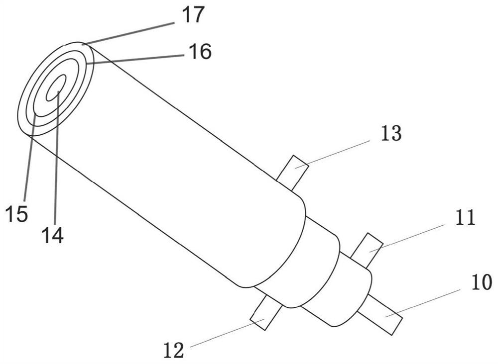 Blowtorch and mandrel manufacturing method