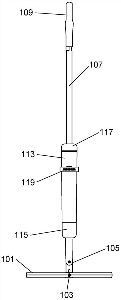 Injection spray mop