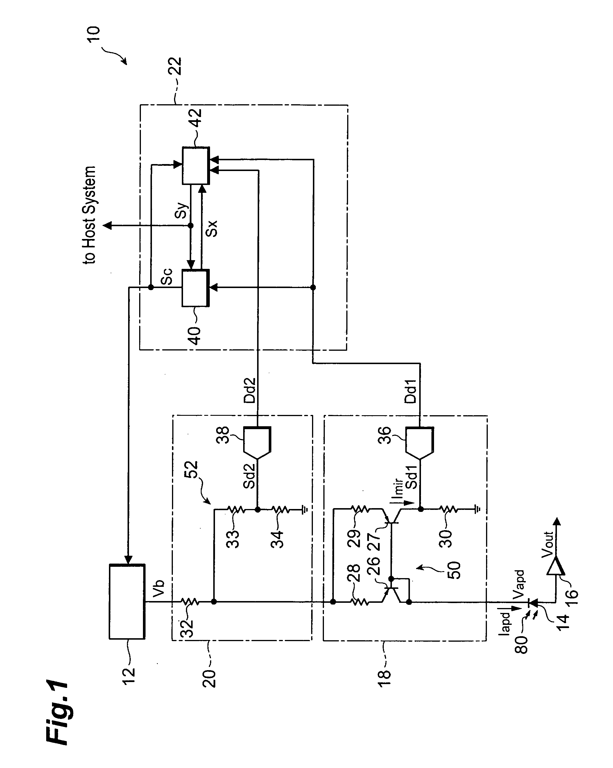 Optical receiver having bias circuit for avalanche photodiode with wide dynamic range