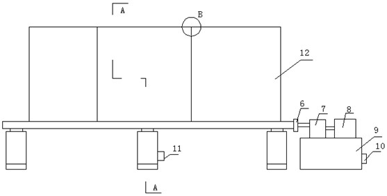 Stainless steel storage tank rolling assembly horizontal construction device and construction method