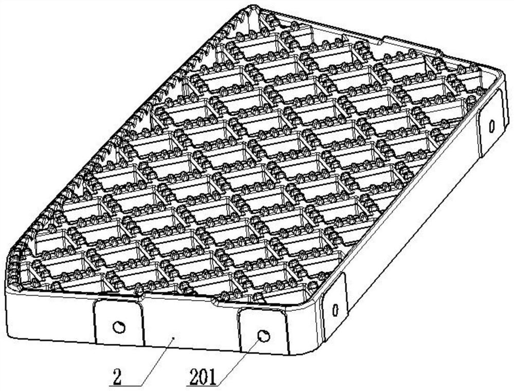 Movable pedal device of engineering truck