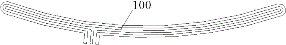 Device and method for laying wire on interlayer of laminated glass