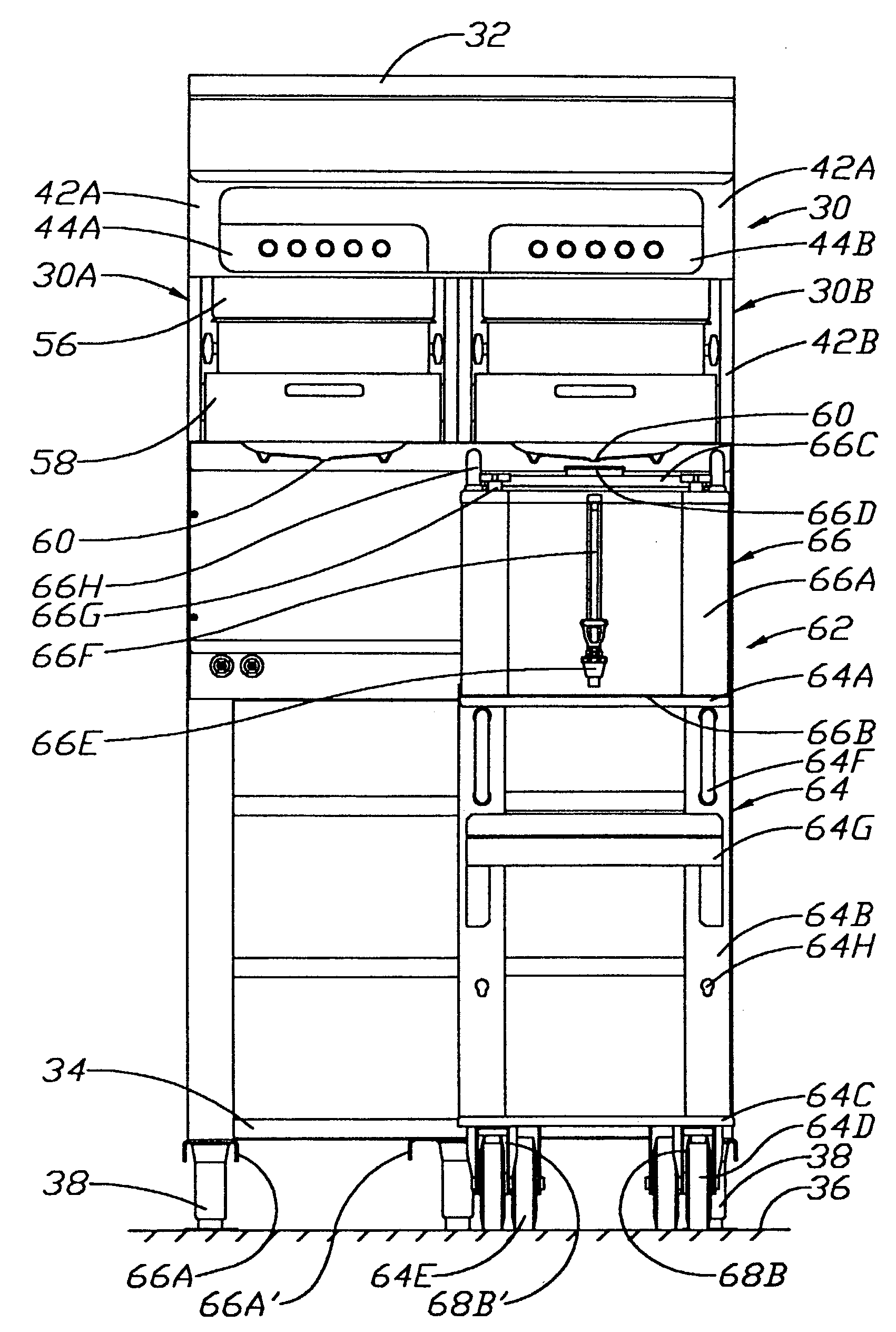 Brewer system with brew status indicator and method