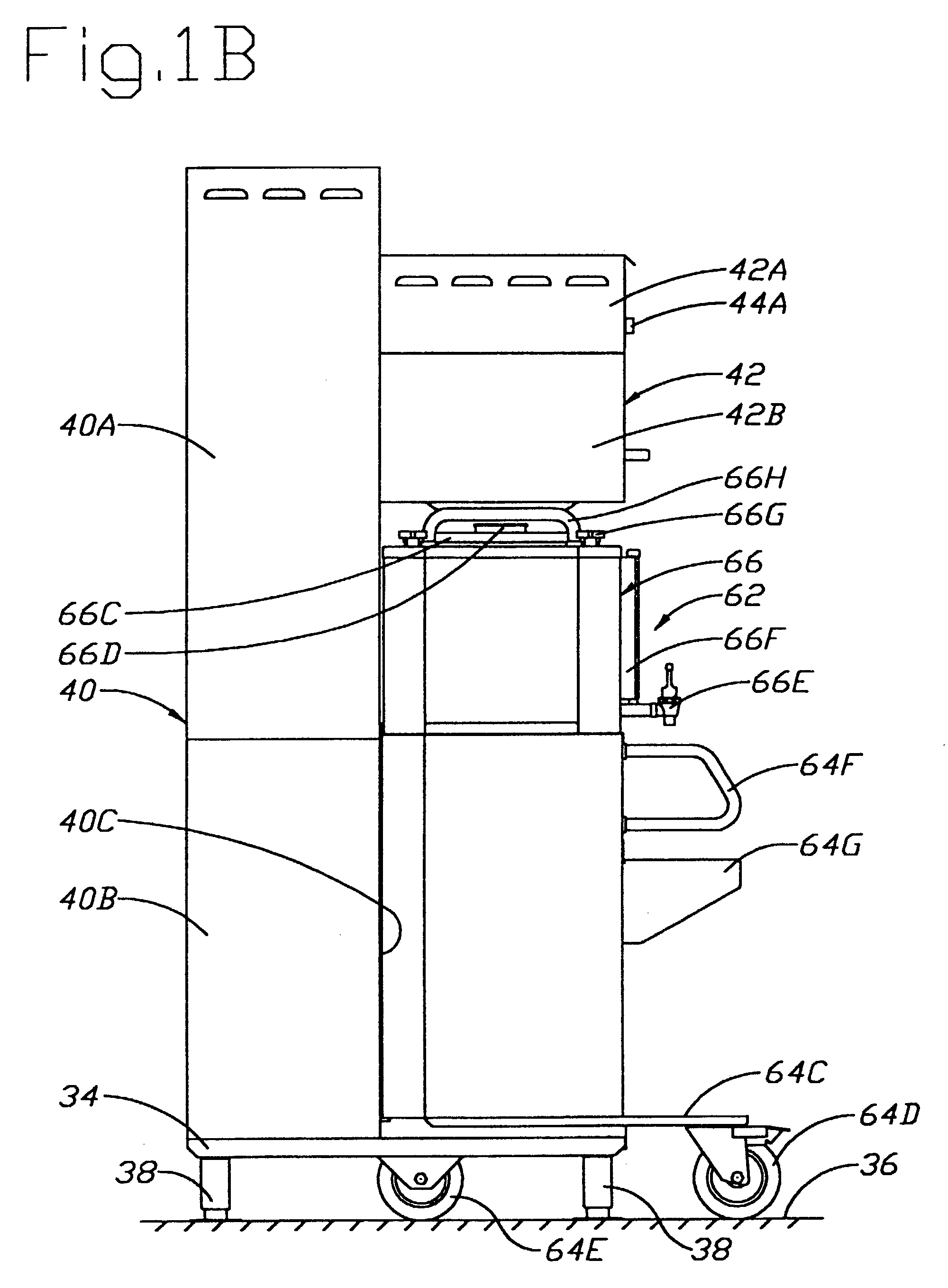 Brewer system with brew status indicator and method