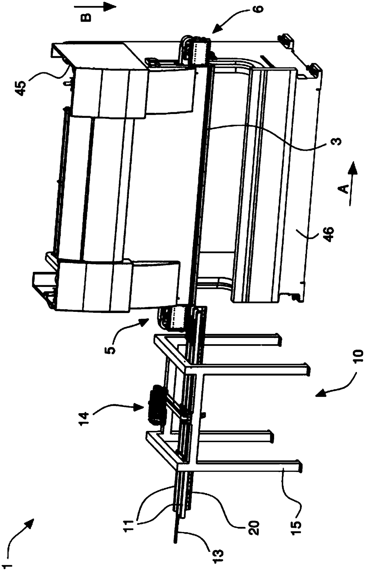 Sheet metal bending machine